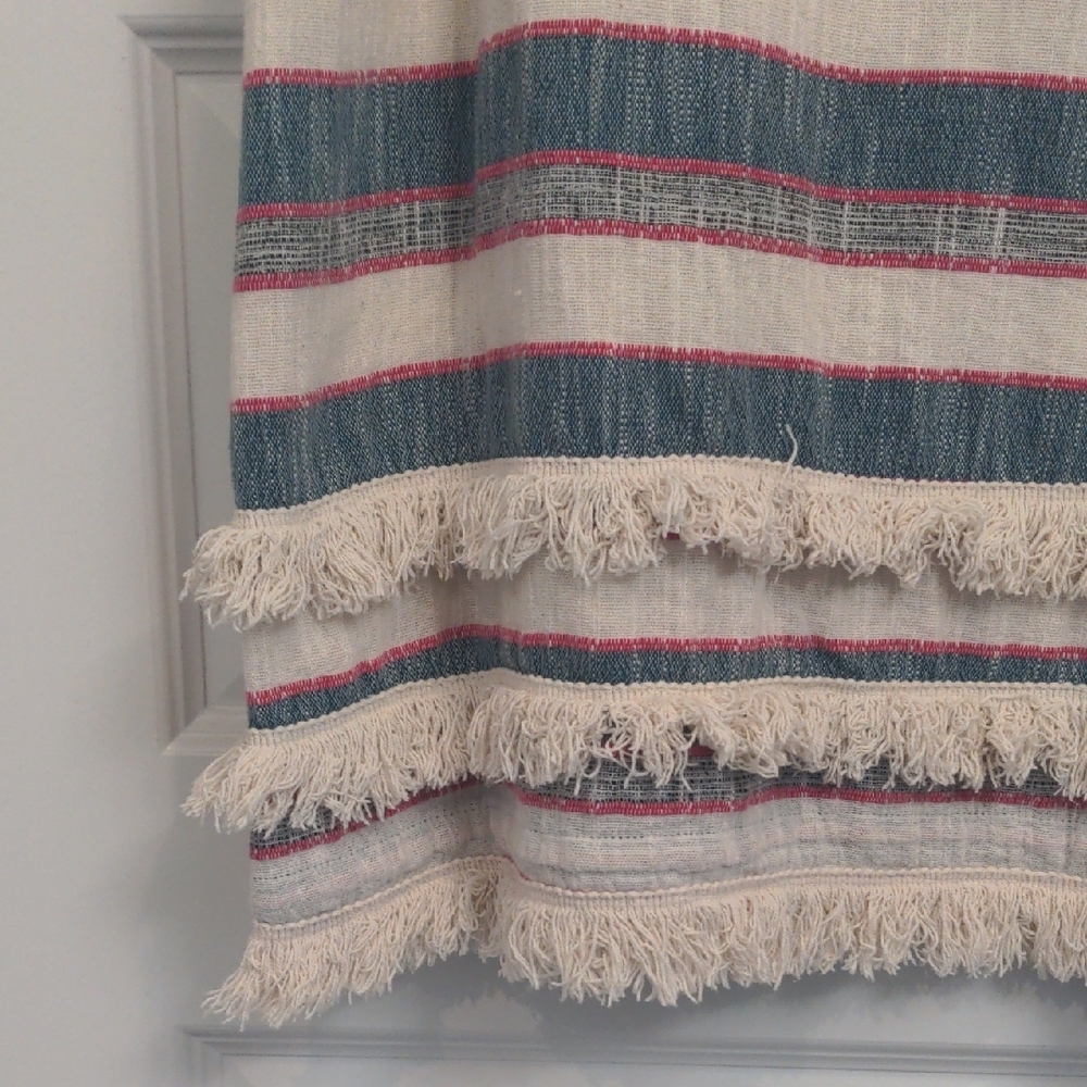HOLDING HORSES Striped Mini Dress with Fringe - Picture 5 of 12